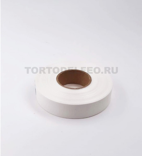 Лента атласная 2см*45м молочная